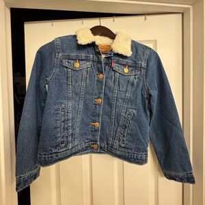 Girls Levi’s Sherpa Jacket
